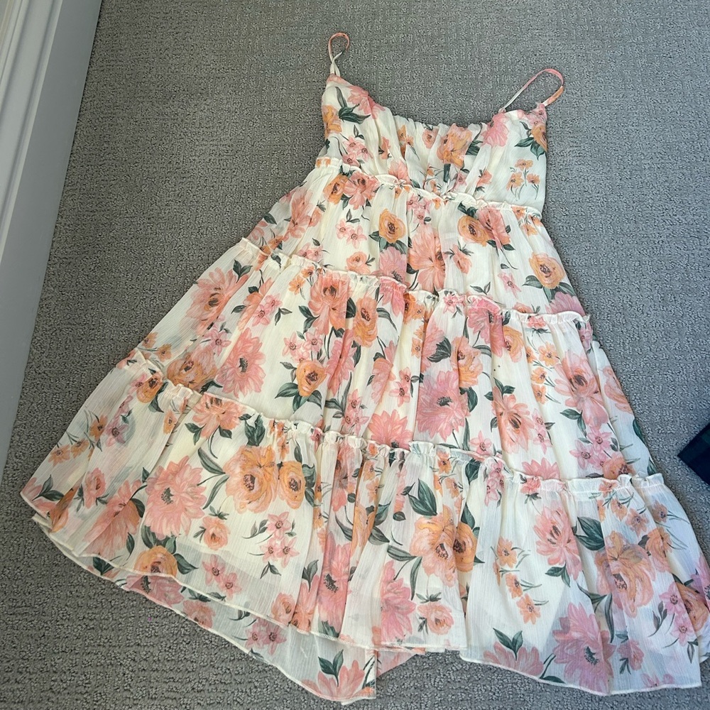 mini floral dress